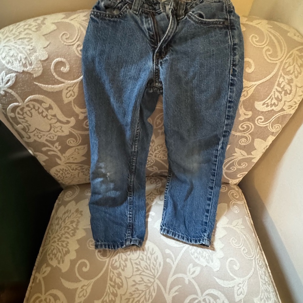 Classic Blue Denim Jeans-Boys